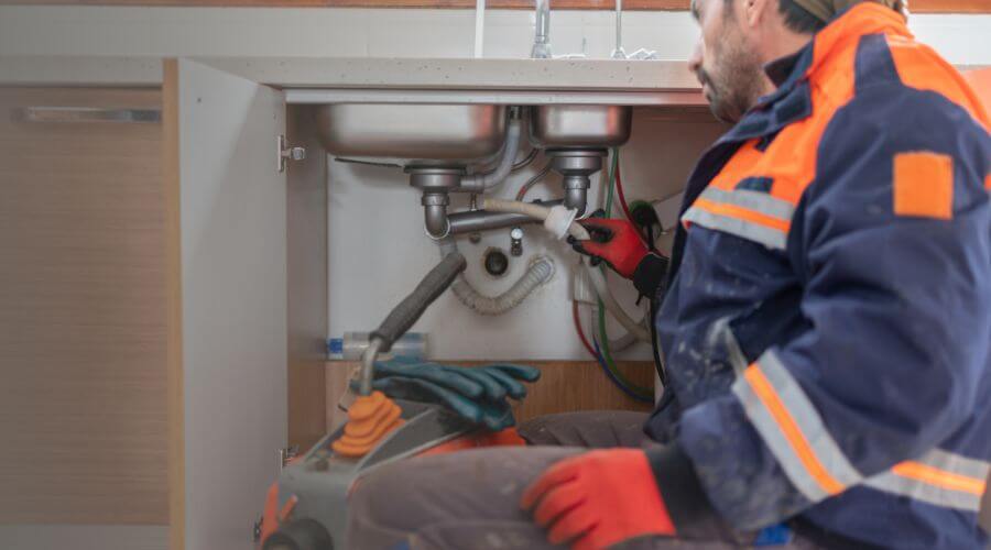 Professional slab leak plumber services in Christiansburg, OH